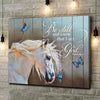 Be Still And Know That I Am God Poster Canvas Gift For Christian