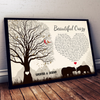 Beautiful crazy poster personalized couple gifts