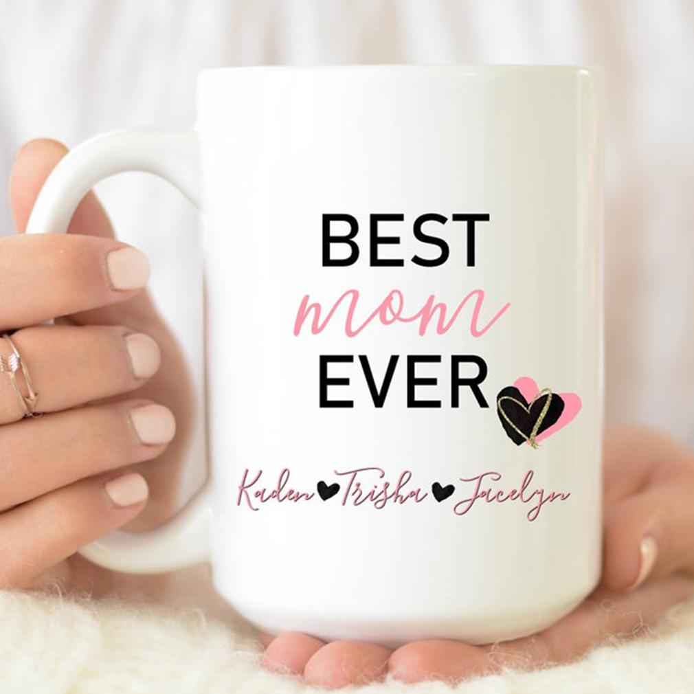 Best Mom Ever - Personalized Photo Coffee Mug