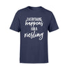 Everything Happens For A Riesling Shirt Gift For Bachelorette Party