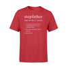 Stepfather Tshirt  Gifts For Dad
