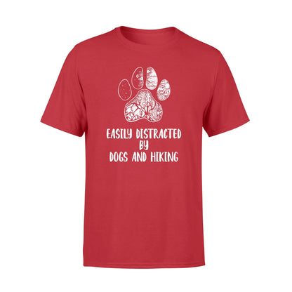 Hiking shirt  dog lovers  Standard Tshirt