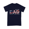 Gift For Dad Regular Dad Trying Not To Raise Liberals Dad Tshirt