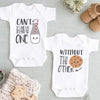 Cant Have One Without The Other Twin Baby Onesie  Gift For Twin Baby