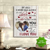 Personalized Never Walk Alone Vertical Canvas For Couple