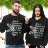 I&#39;m a Caregiver Because It&#39;s What My Soul Says To Be Christmas Sweatshirt Gift For Caregiver