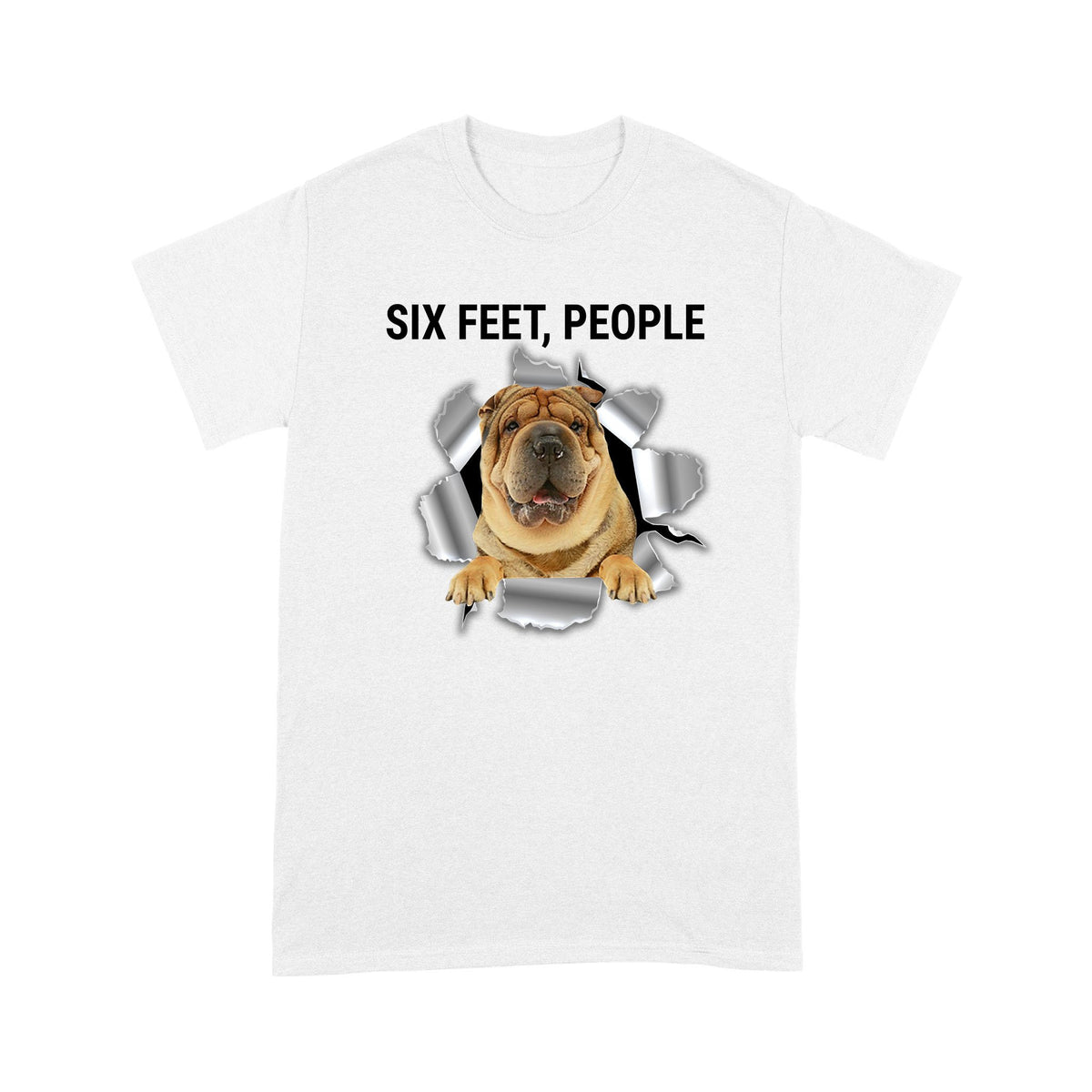 Six Feet, People Bulldog Shirt Gift for Dog Lover