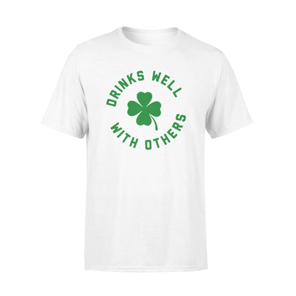 Drinks well shirt  gifts for patrick day  Standard Tshirt