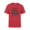 I have two titles uncle and godfather tshirt  gifts for uncle  Standard Tshirt