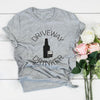 Driveway Drinker Shirt  Gift For Wine Lover