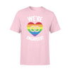 We&#39;re Engayged ring LGBT pride month shirtStandard Tshirt