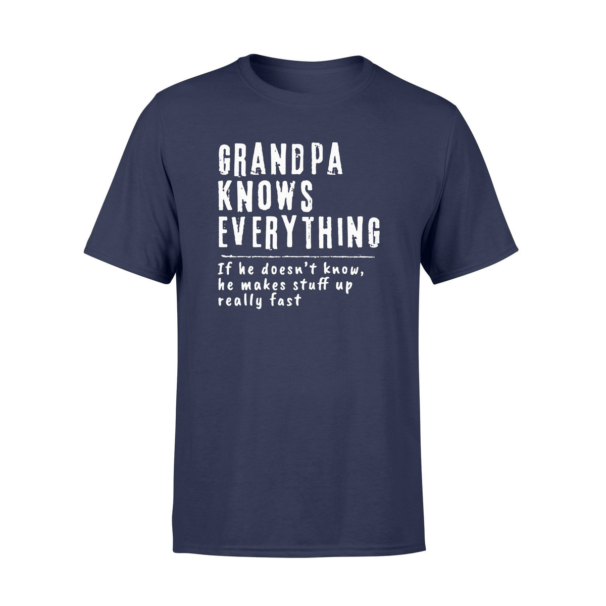 Grandpa Knows Everything T Shirt  Gifts For Grandpa