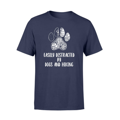 Hiking shirt  dog lovers  Standard Tshirt