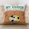 Personalized Gift For Cat Lover This Is My Couch Pillow