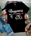 Happiness Is Being A Gigi Gifts Funny For Womens Grandma Tshirt