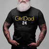 girldad Girl Dad Retro Tshirt