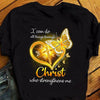 I can do all things through christian multiple sclerosis awareness shirt