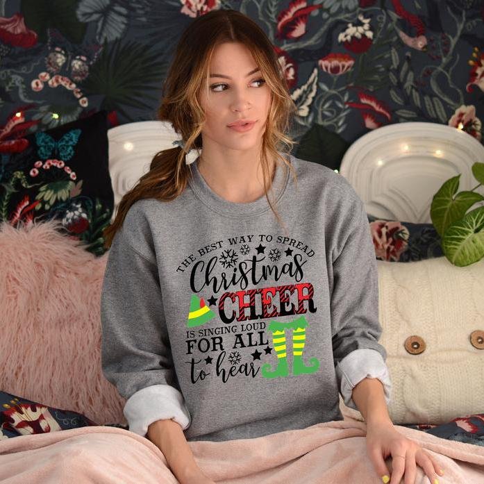 Buddy the elf christmas cheer sweatshirt
