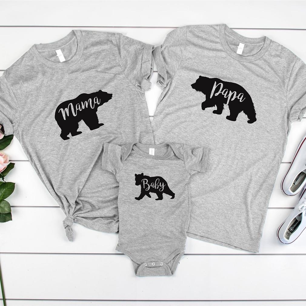 Buy Bear Family Shirts Mama Bear Papa Bear Baby Bear Matching