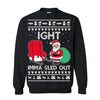 Christmas Gifts Ight Imma Sled Out Ugly Christmas Sweatshirt