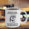 Gifts for dog lovers  Silence is golden unless you have a schnauzer coffee mug
