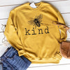 Bee kind yellow shirt