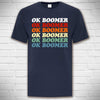 Ok Boomer Rainbow Over Text T-Shirt Gift For Man Woman