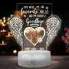 Dog Lover Gift Memorial Pet Once By My Side Personalized Night Light
