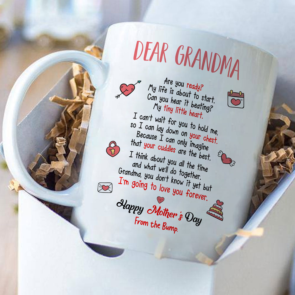 Personalized I'm A Mom, Grandma And Great Grandma Mug, Christmas Gift -  Vista Stars - Personalized gifts for the loved ones