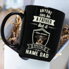 Personalized Gift For Dog Dad Anyone Can Be Father Someone Special Be A Dog Dad Mug