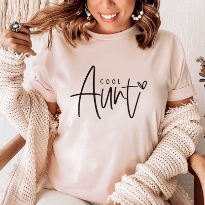Cool Aunt Sweatshirt t Shirt Gift For Aunt