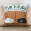 Personalized Gift For Cat Lover This Is Our Couch Pillow