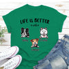Personalized Gift For Dog Lover Life Is Better With Dog Shirt