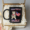 Personalized America Patriotic Cat Mug Happy 4th July Independence Day