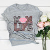 Mom Life Pink Lip Leopard ShirtGift For Mom