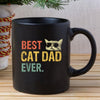 Gifts For Cat Lovers  Best Cat Dad Ever Thug Life Coffee Mug