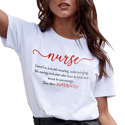 Nurse as super hero shirt