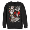 Paws For Claus Cat Reindeer Sweatshirt Gift For Christmas