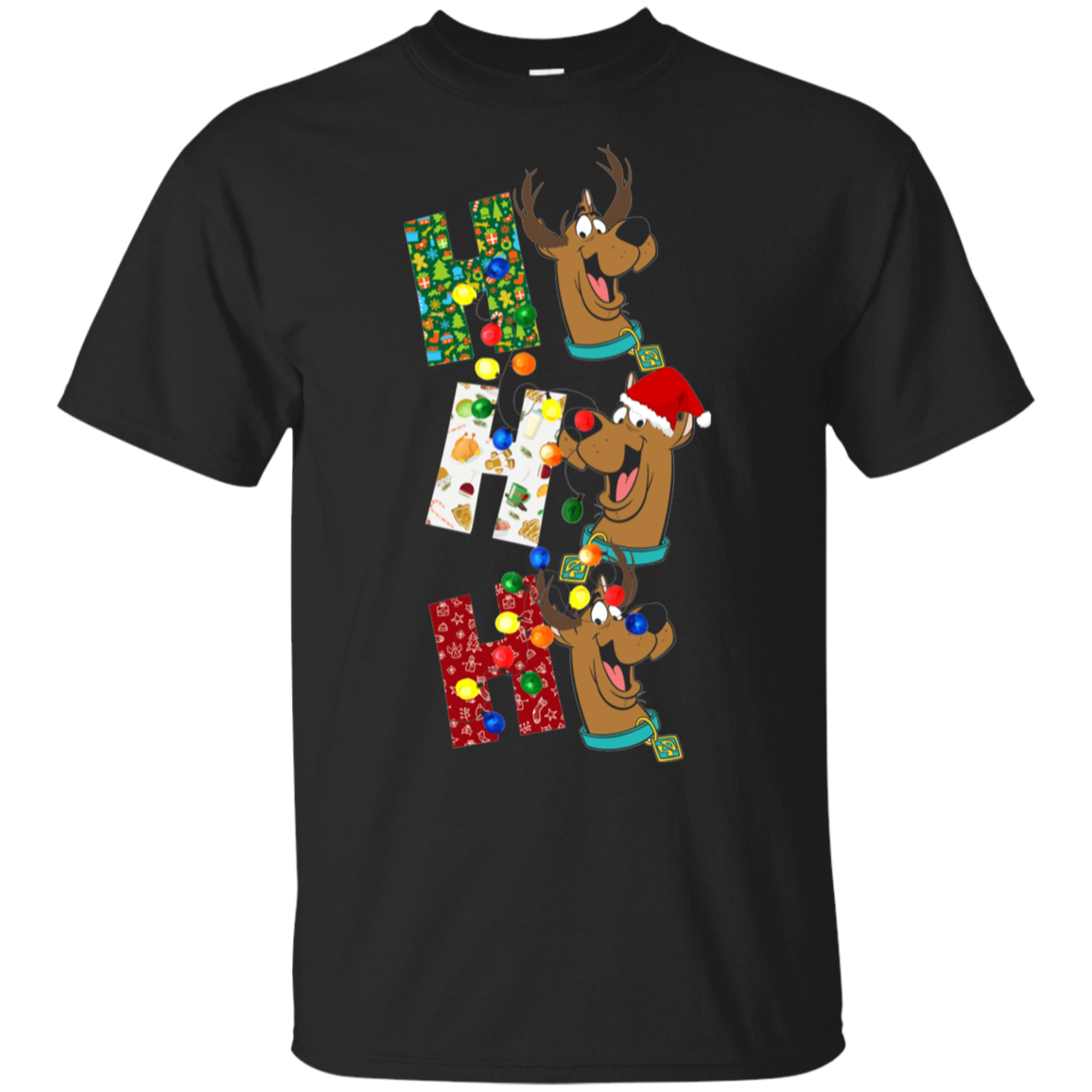 Scooby Doo Deer TShirt Christmas Gift For Fan