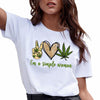 Simple woman 420 weed shirt