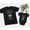 Whats Better Than One Dad Two Dads Gay Couple Daddy And Me Matching ShirtsGift For Dad