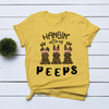 Hangin&#39; With My Peeps Bunny Easter Shirt Gift For Women For GirlsStandard Tshirt