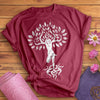 Yoga tree shirt for women
